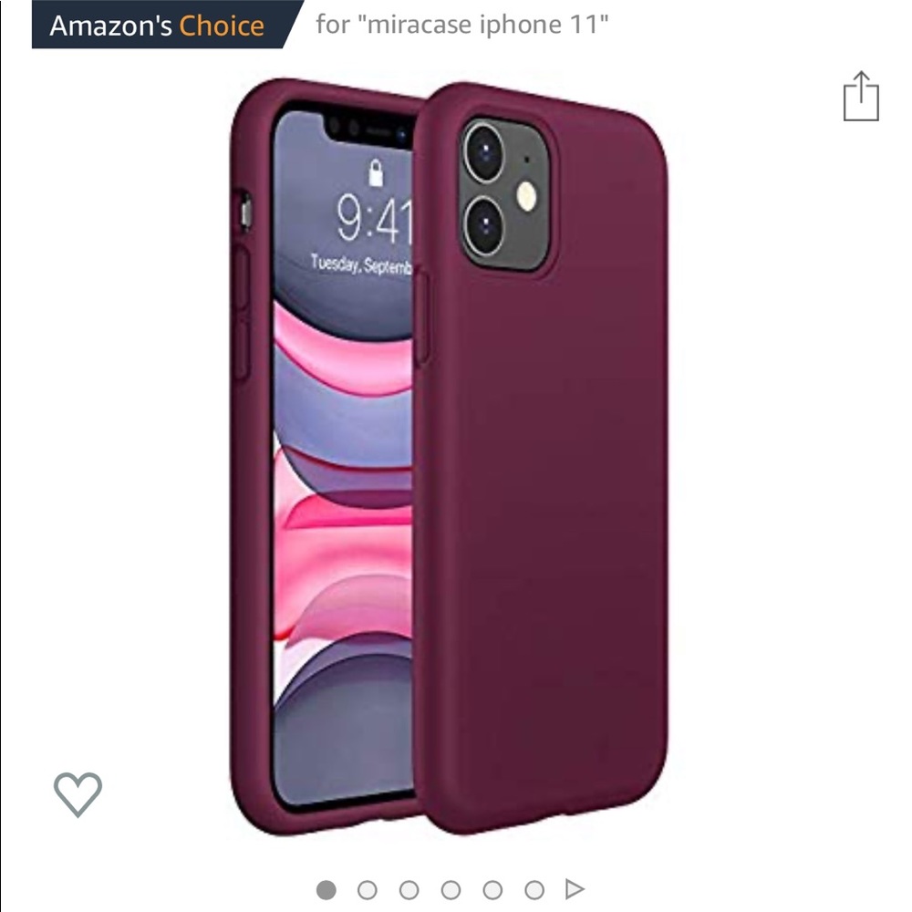 Miracase Silicone iPhone 11 Case